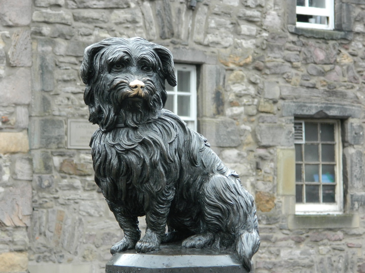statua del cane George