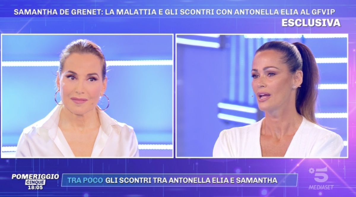 Samantha De Grenet non perdona Antonella Elia