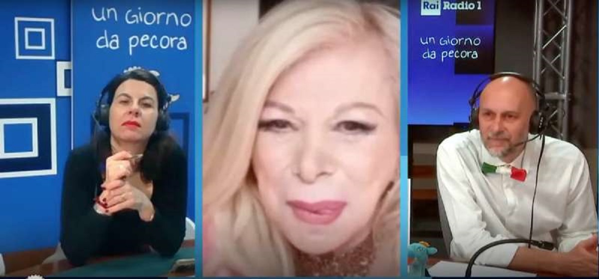 Sandra Milo finge un malore in diretta