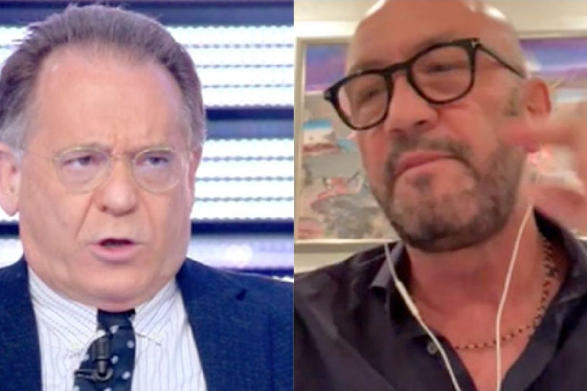 Scontro Cecchi Paone-Zenga a Live: “sei ignorante e buzzurro, vuoi che ti querelo?”