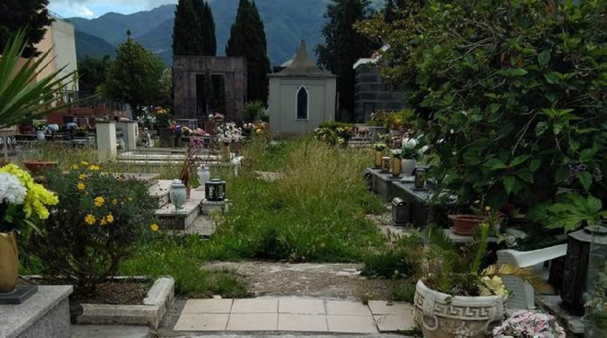 morte al cimitero