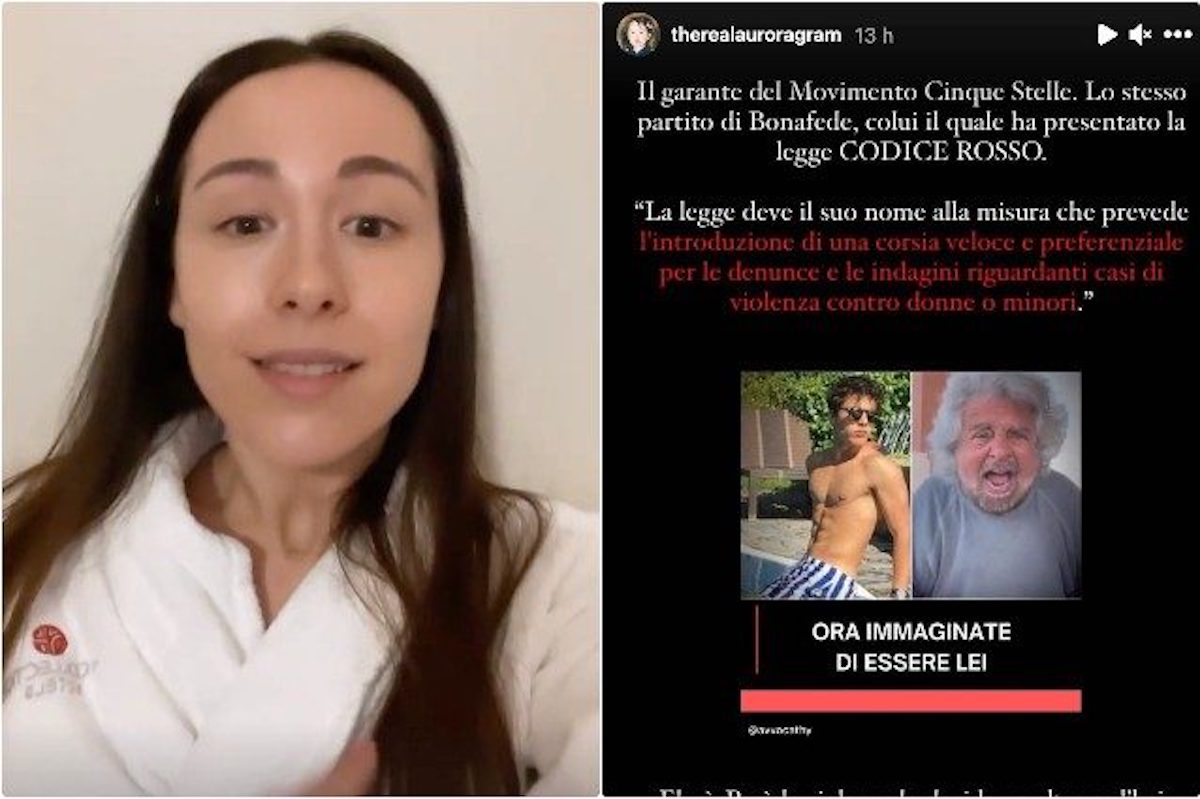 Aurora Ramazzotti sul Caso Grillo: “Si può parlare senza sminuire”