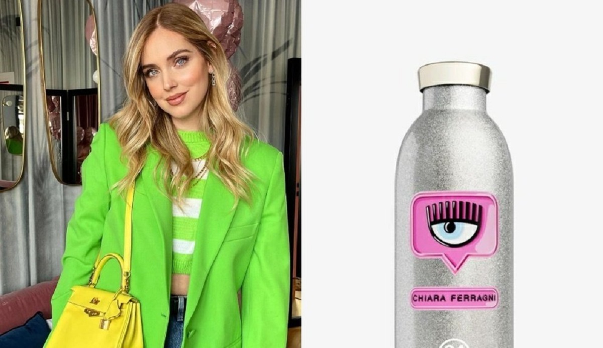 Chiara Ferragni, la sua Clima Bottle in sold out dopo 50 minuti ma avete visto il prezzo?