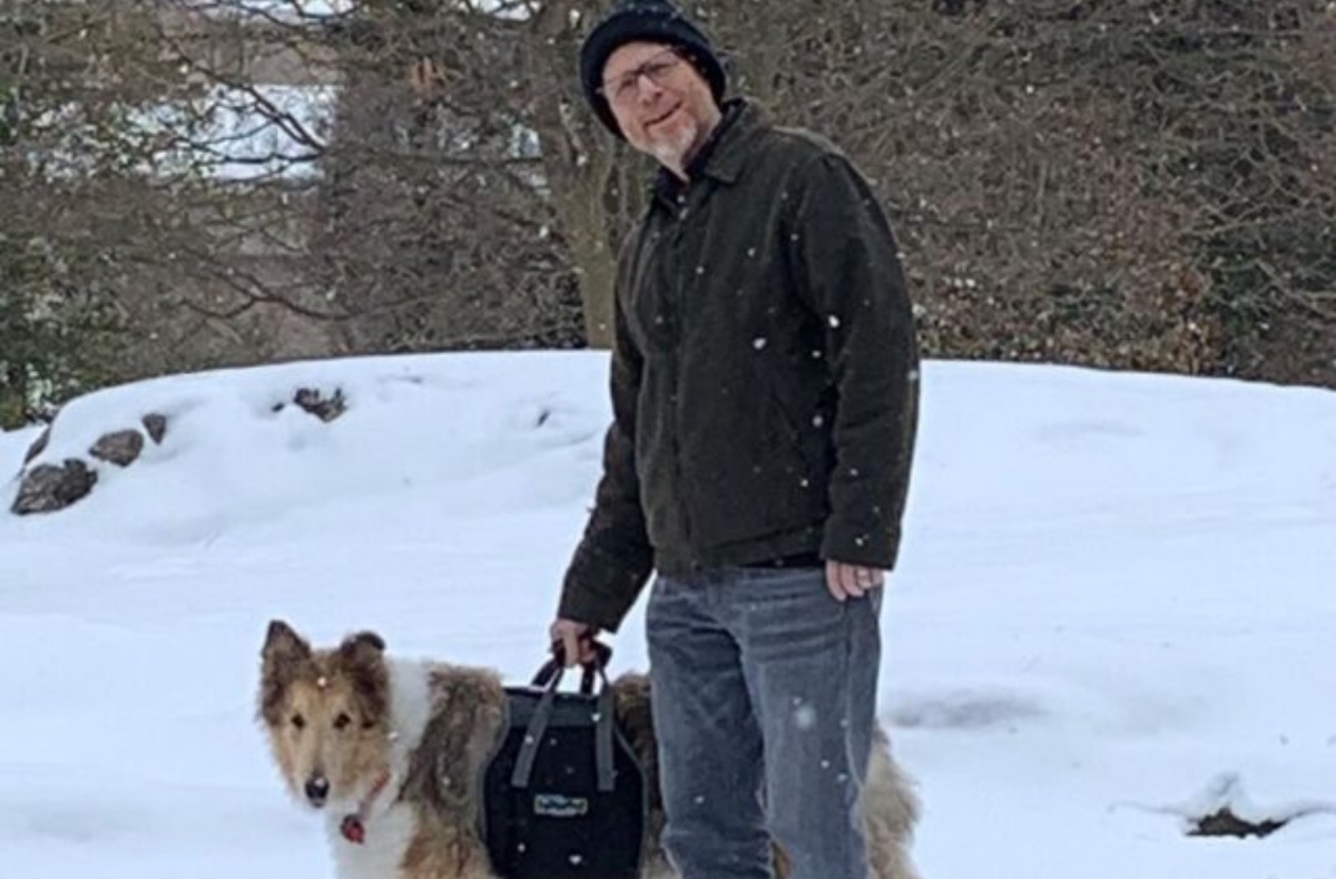 Il regista dice addio al cane Cooper