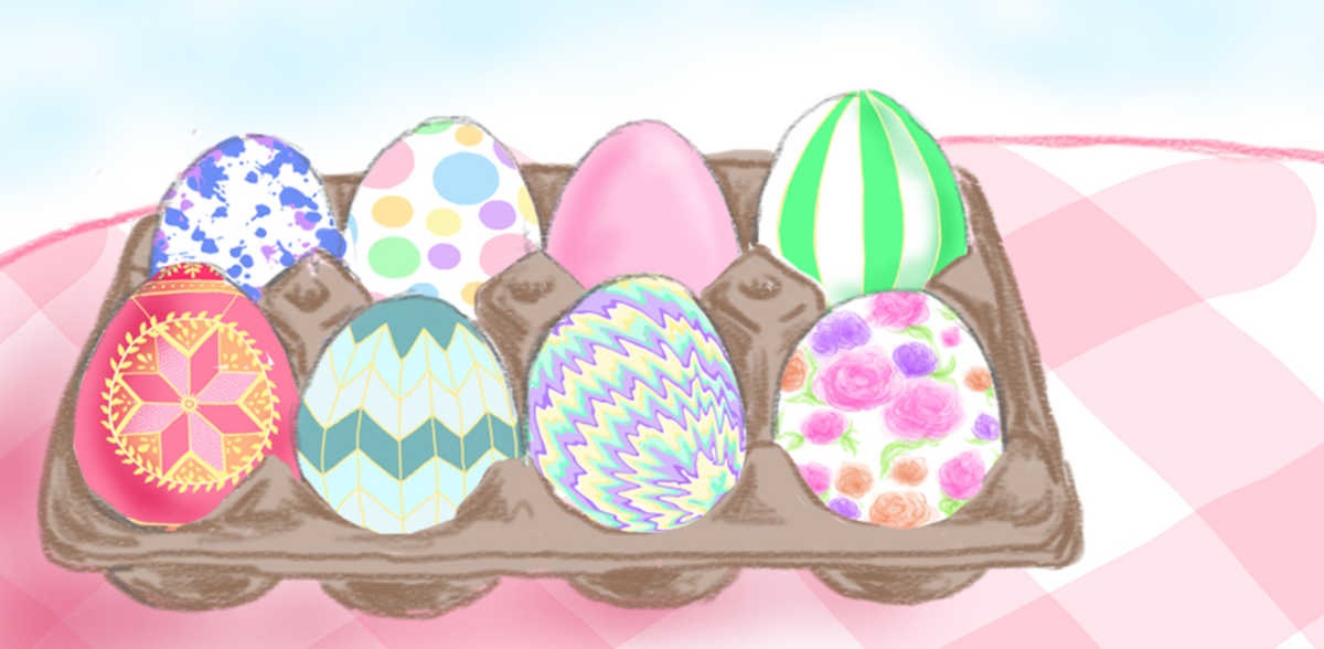 uova di pasqua decorate