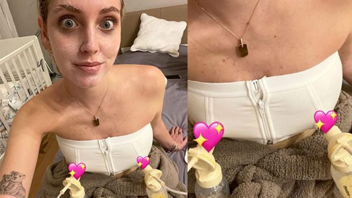 Chiara Ferragni e allattamento