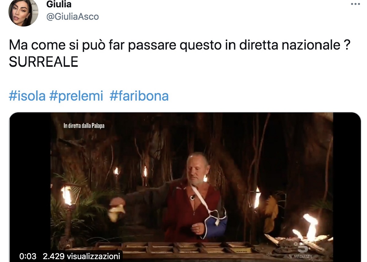 L'Isola dei Famosi. Paul Gascoigne: il pessimo gesto contro Fariba