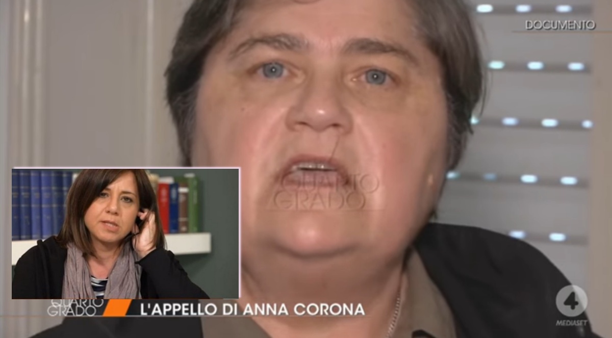 Anna Corona lancia un appello in diretta tv a Piera Maggio