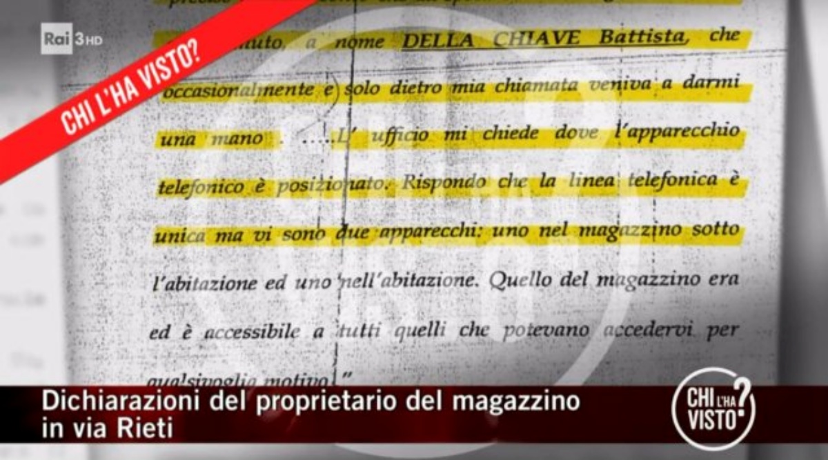 La verità su Battista Della Chiave