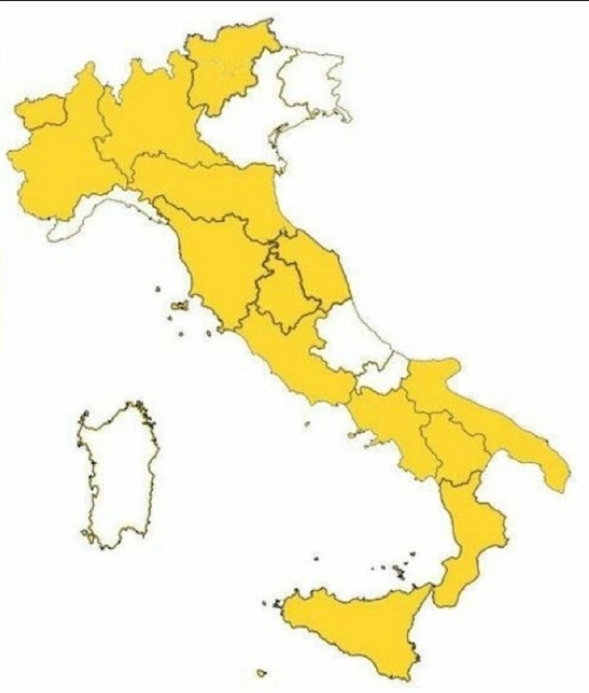 regioni zona bianca coronavirus