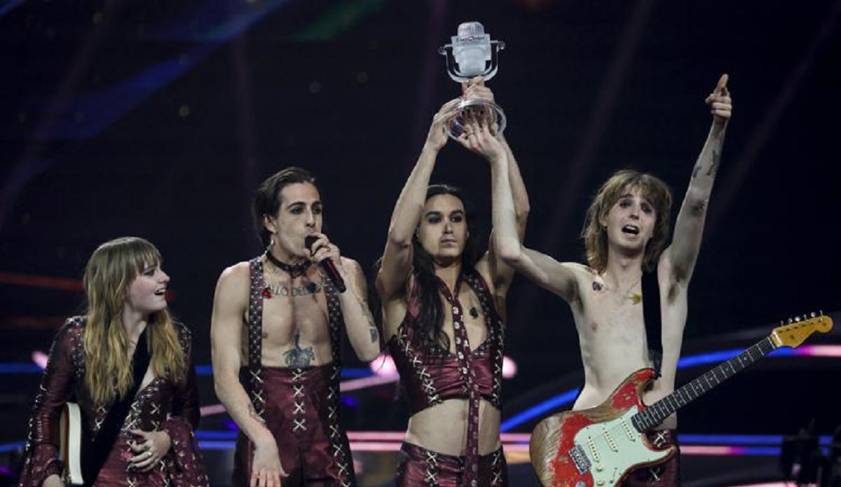 Eurovision 2021, i Maneskin trionfano nella competizione