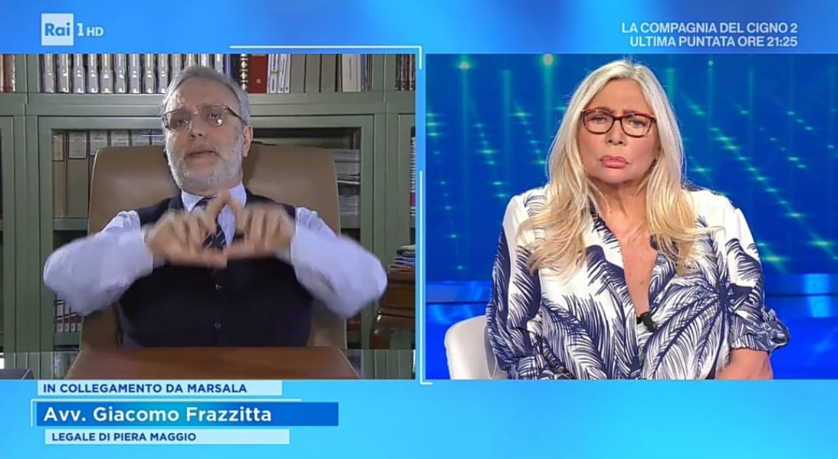 Domenica In: Giacomo Frazzitta rivela in diretta il gesto di un’associazione e altri particolari scritti dall’anonimo