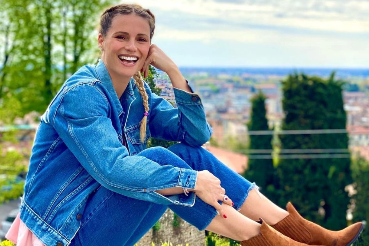 La foto da bambina di Michelle Hunziker