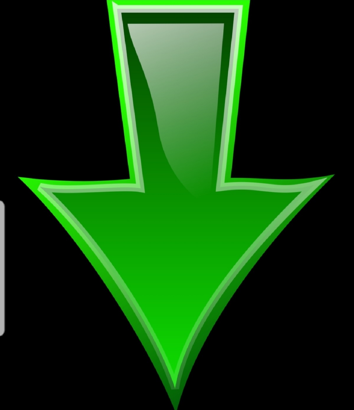 freccia verde 