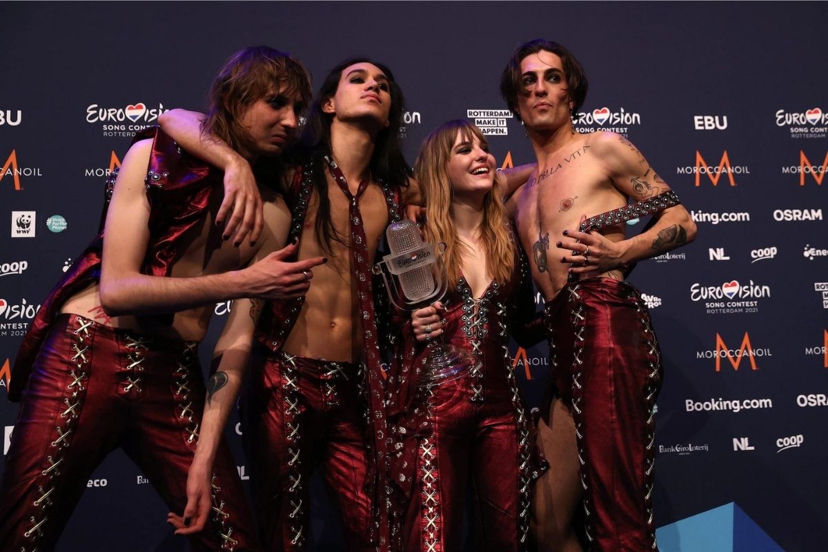 Maneskin trionfano all'Eurovision