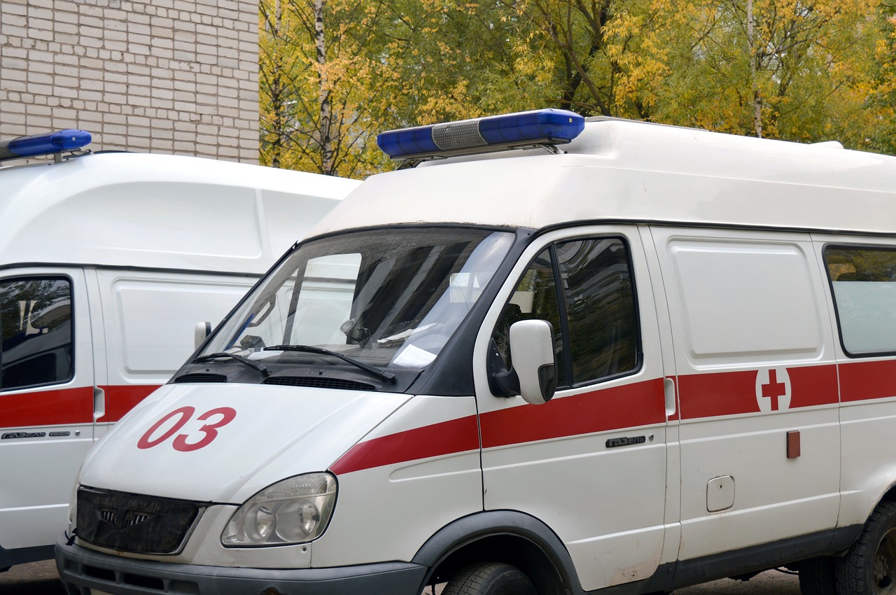 Ambulanza di soccorso del 118