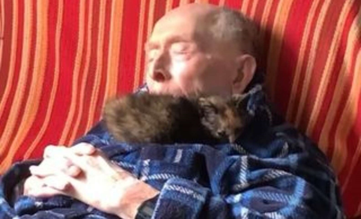 La storia della gattina Bloom e di nonno Manuel