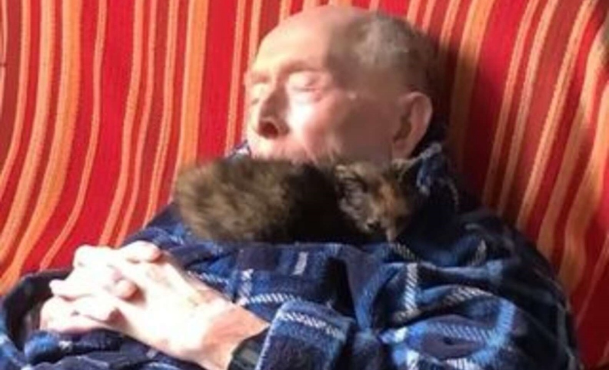 La storia della gattina Bloom e di nonno Manuel