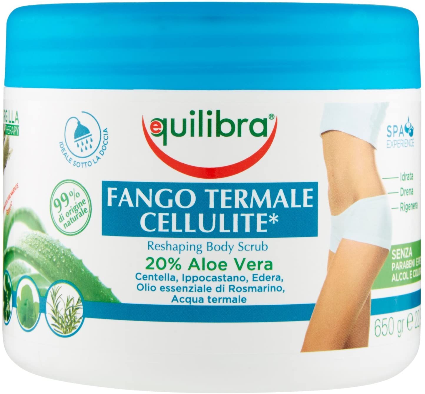 Fango termale anti cellulite Equilibra