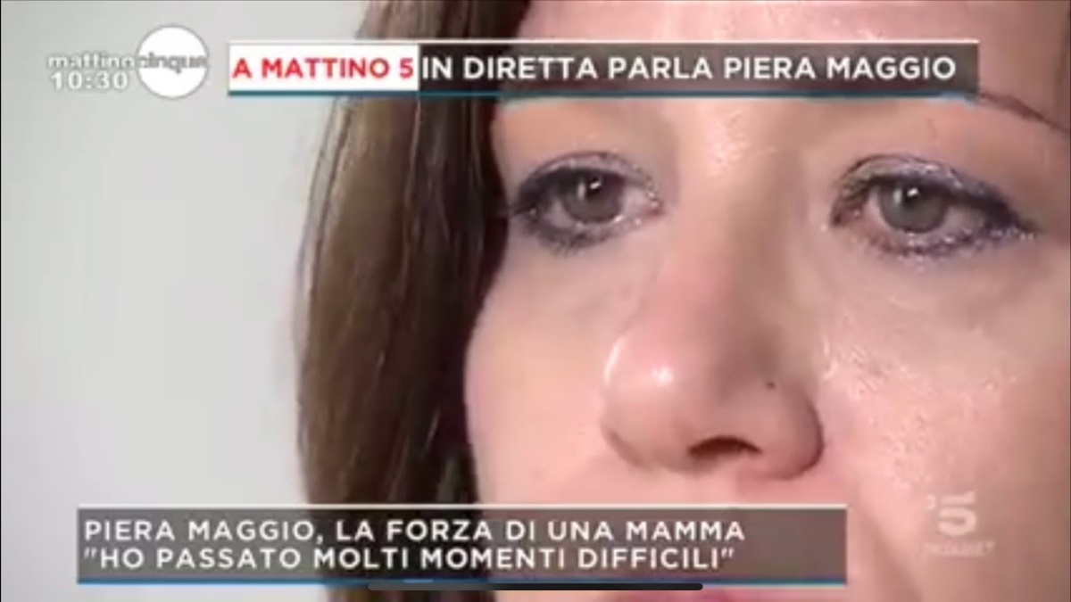 Le lacrime di Piera Maggio