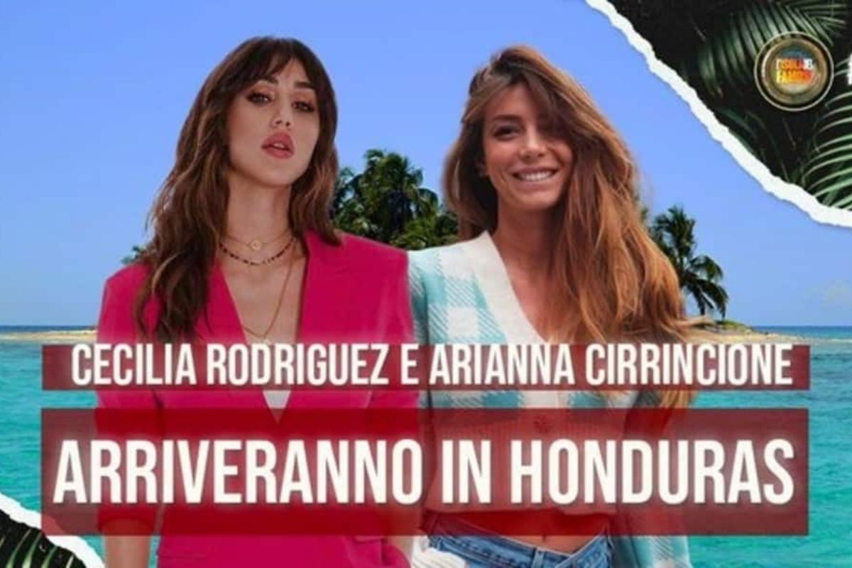 cecilia rodriguez e arianna cirrincione isola