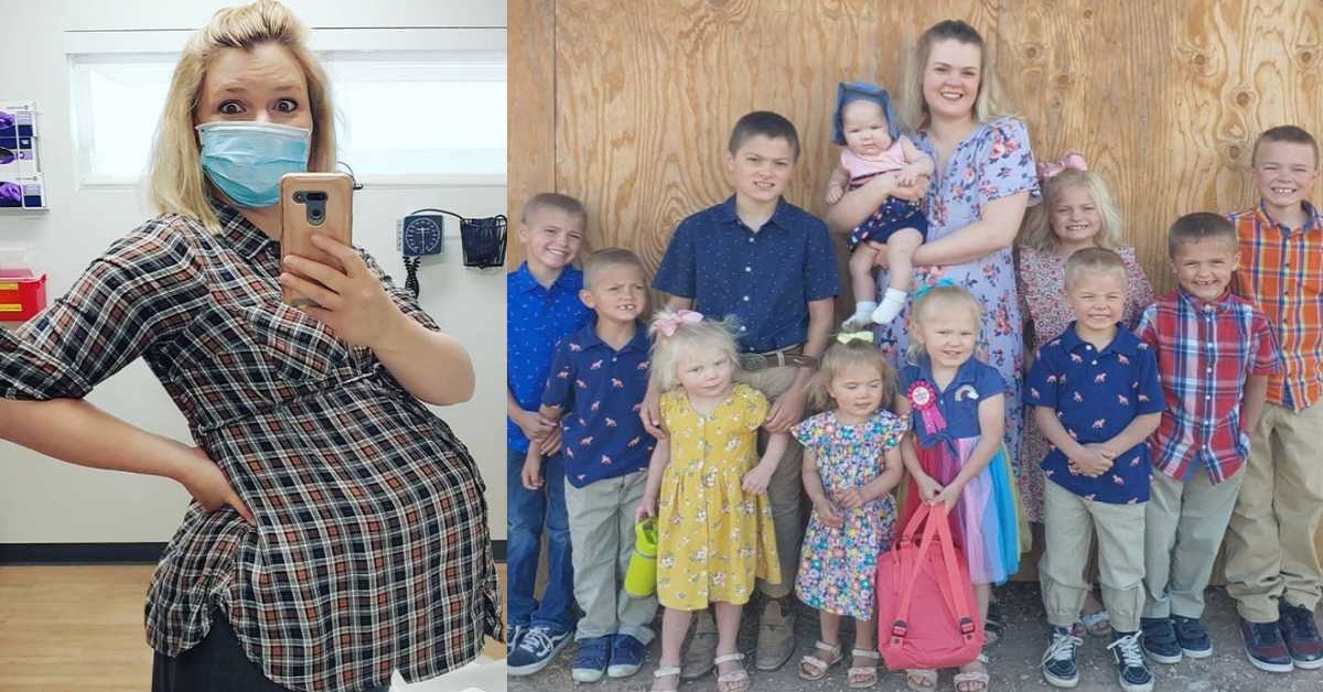 Mamma di 11 figli è sempre stata incinta da quando si è sposata