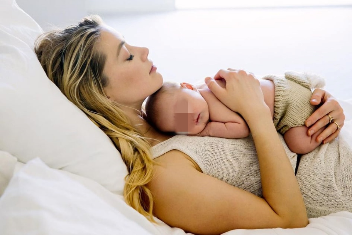 Amber Heard è mamma per la prima volta