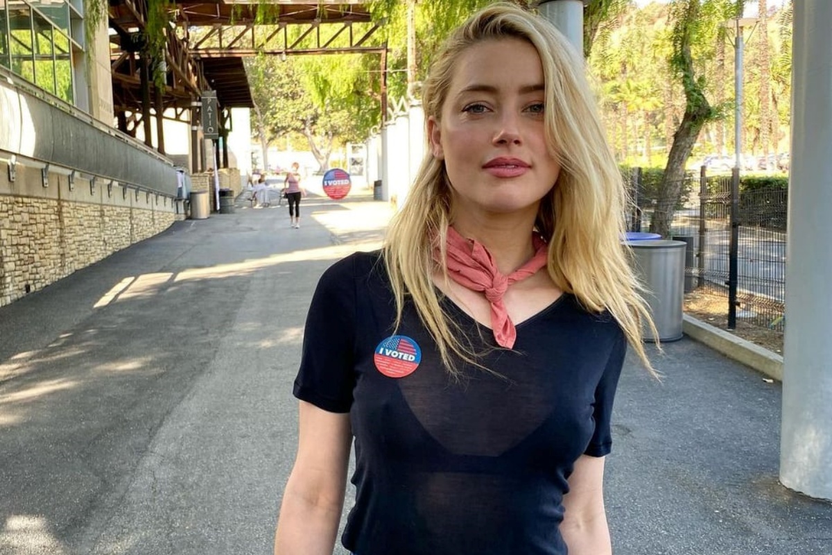 Amber Heard è mamma per la prima volta