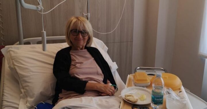 Luciana Littizzetto di nuovo in ospedale
