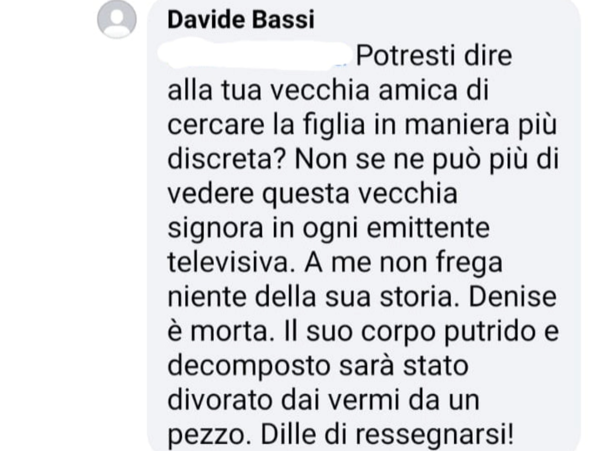 Piera Maggio e i post su Facebook