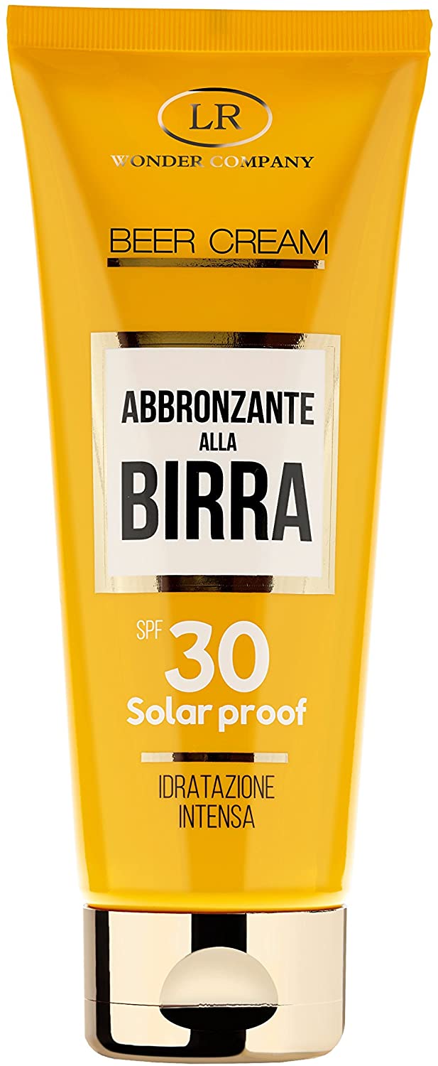 Beer Cream, crema protettiva alla birra per viso e corpo