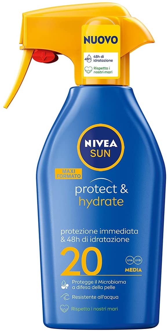 Nivea Sun Spray solare, protezione e idratazione FP 20