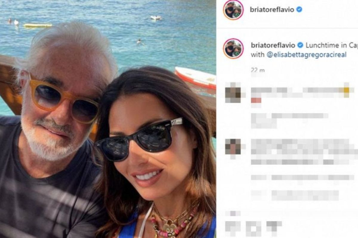 Flavio Briatore ed Elisabetta Gregoraci