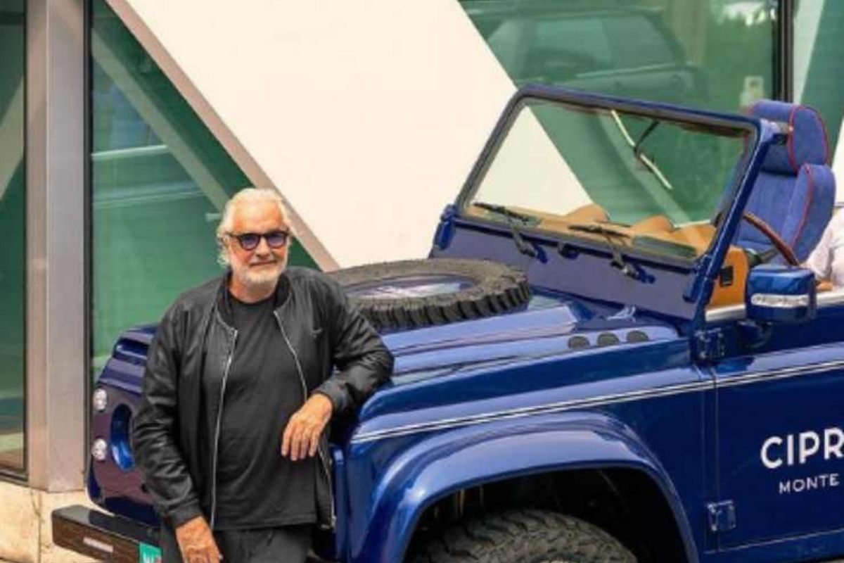 Flavio Briatore, nuova auto