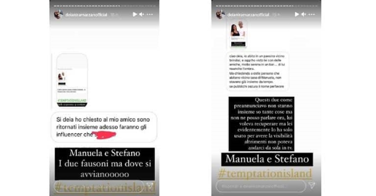 Temptation Island: Manuela e Stefano, avvistata la coppia fuori dal reality