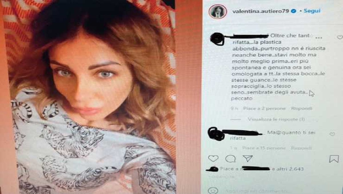 UeD, Valentina Autiero sbotta sui social