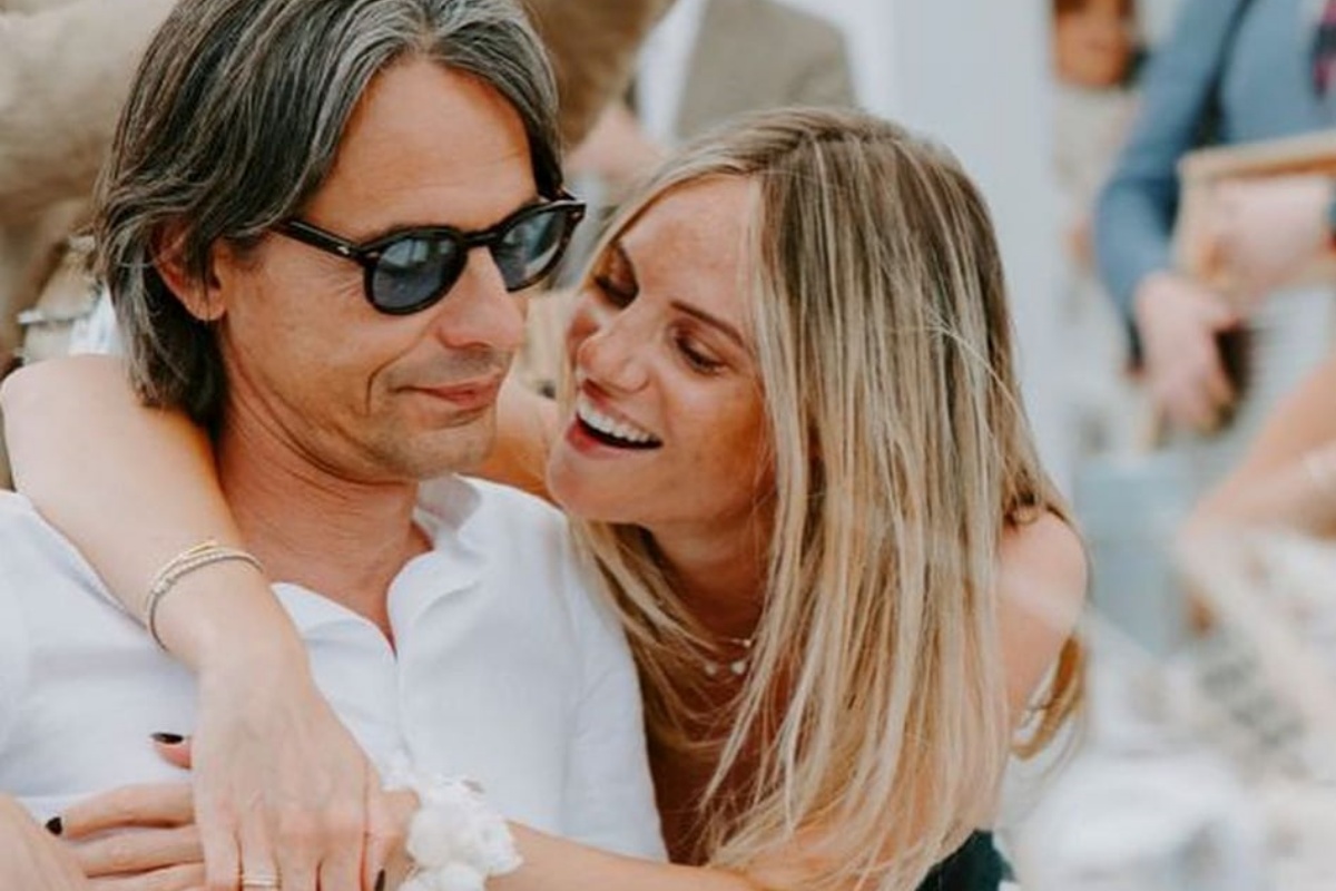 Angela Robusti e Pippo Inzaghi aspettano un maschietto