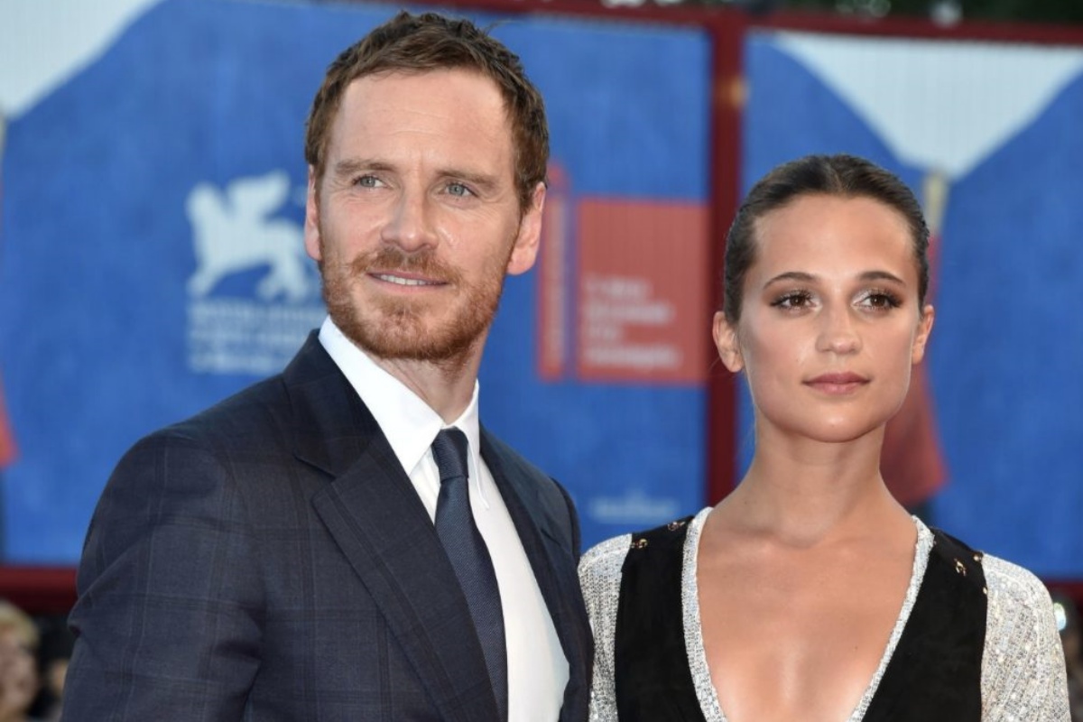 Michael Fassbender e Alicia Vikander genitori