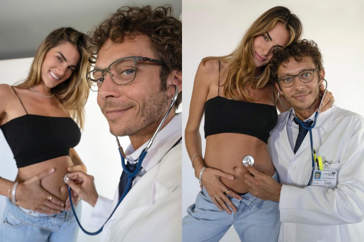 Valentino Rossi e la sua Francesca aspettano una bimba