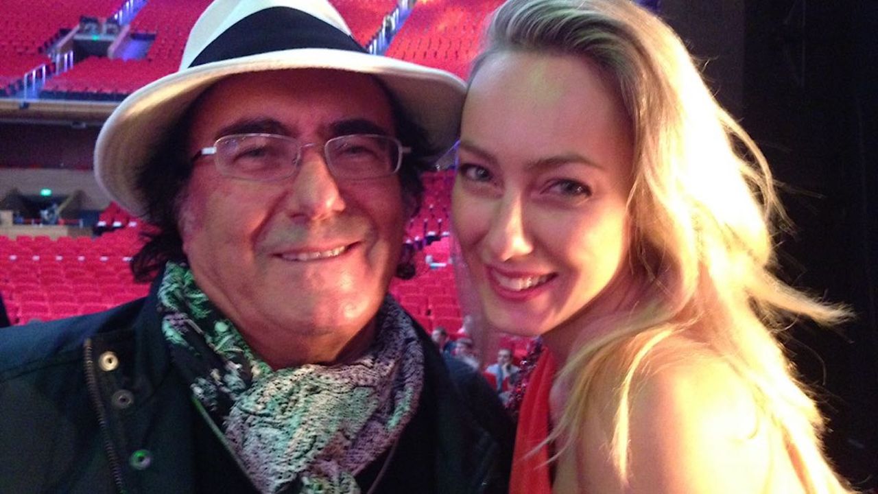 Al Bano orgoglioso della figlia Cristel