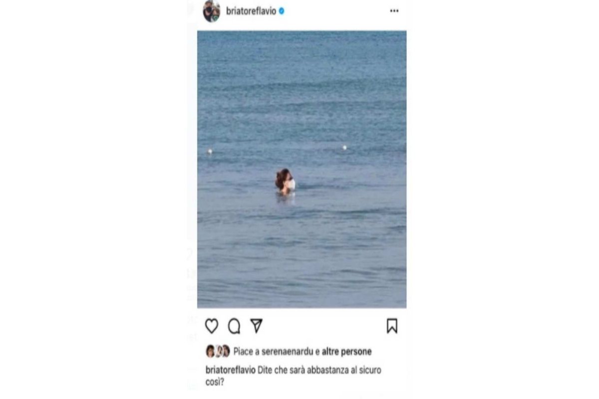 Flavio Briatore post Instagram