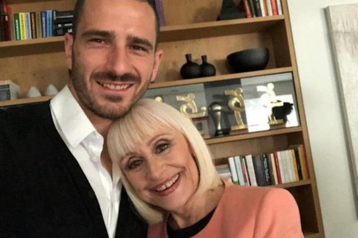 Leonardo Bonucci e Raffaella Carrà