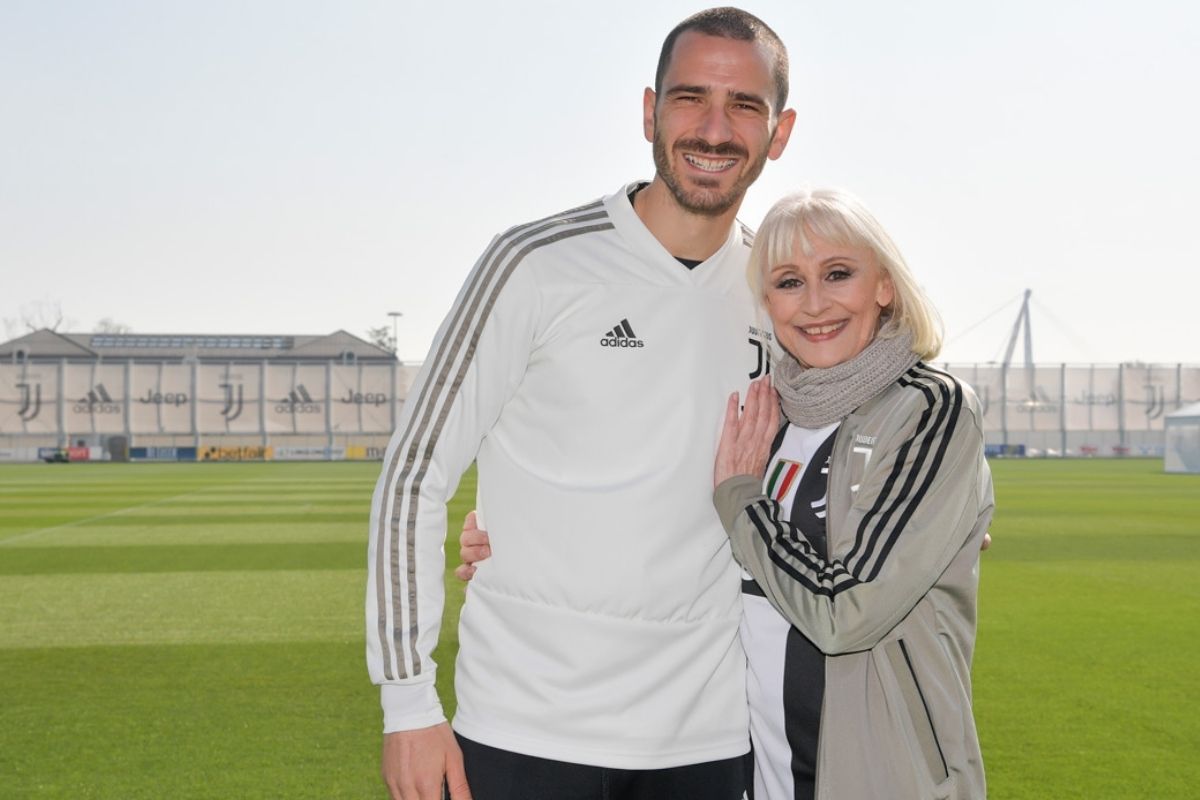 Leonardo Bonucci e Raffaella Carrà