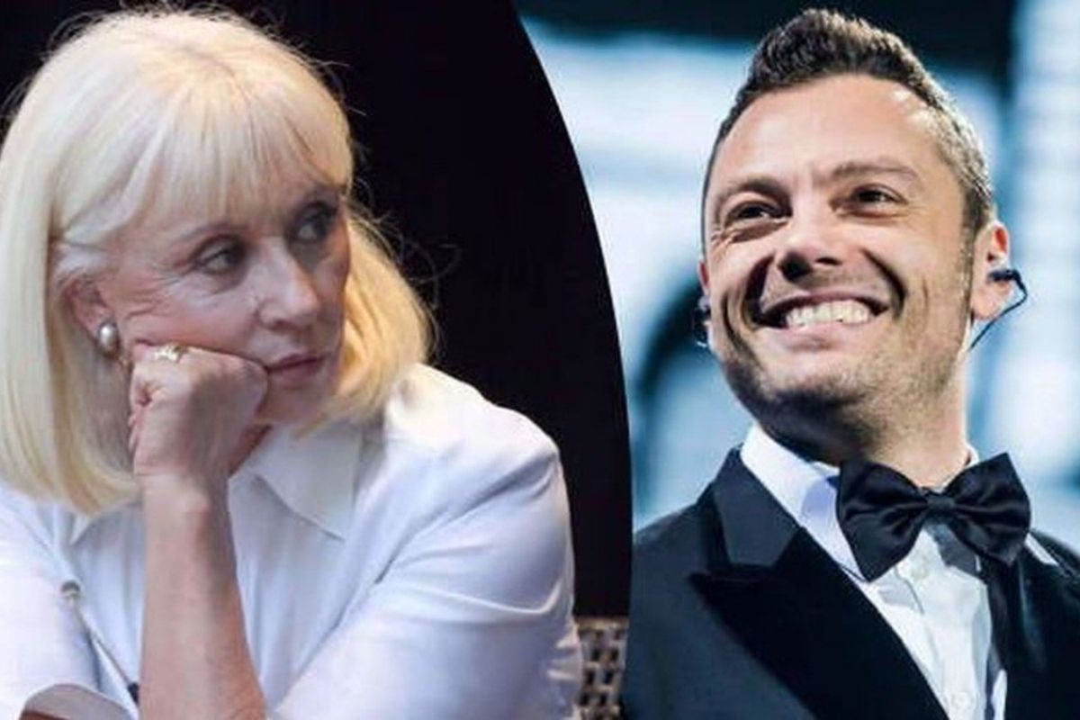 Raffaella Carrà e Tiziano Ferro