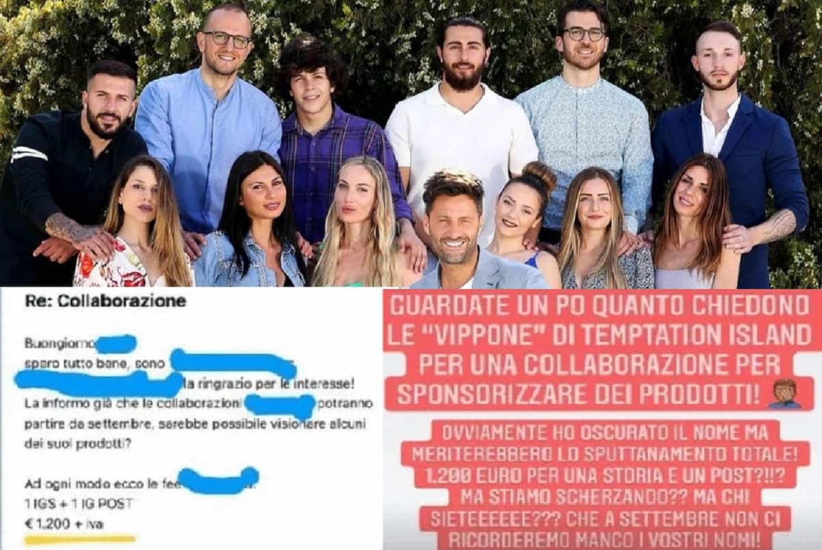 Temptation Island: Amedeo Venza smaschera la concorrente col cachet da capogiro