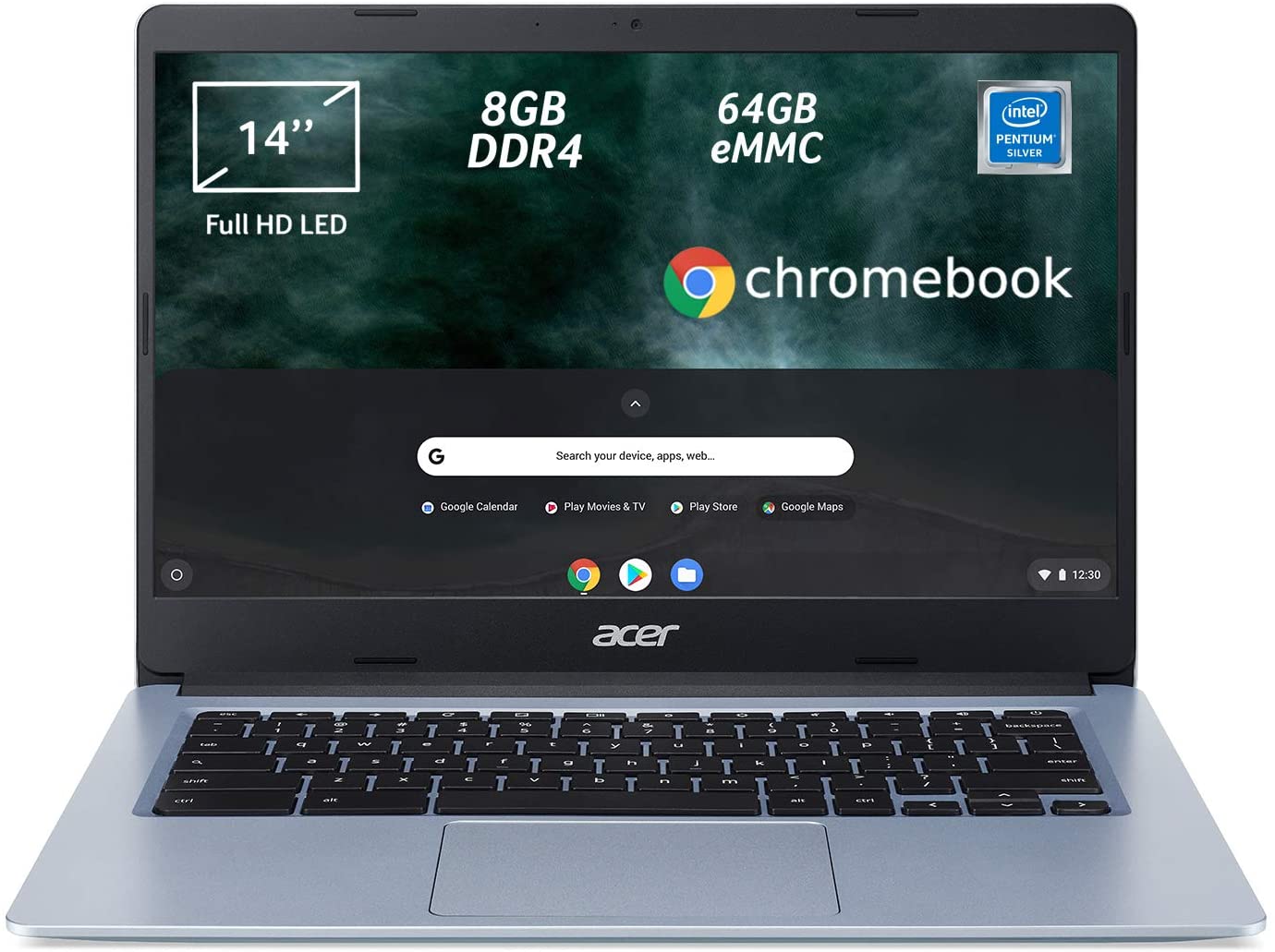 Acer Chromebook 314 CB314-1H-P6K9 Notebook, PC Portatile