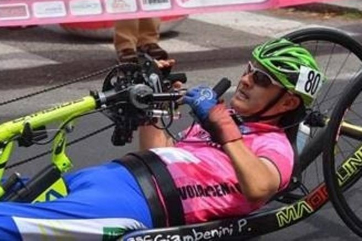 L'atleta di hand bike Andrea Conti è morto
