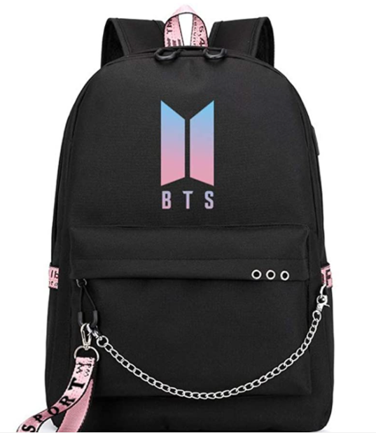 BTS Unisex Zaino scuola Impermeabile