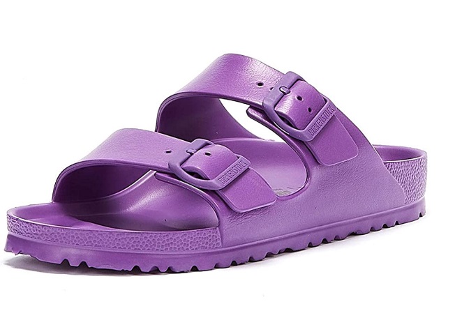 Birkenstock Arizona EVA Womens sandali viola scuro