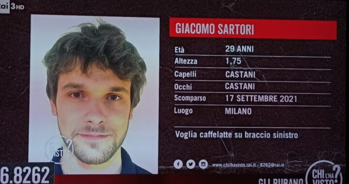 Morte Giacomo Sartori